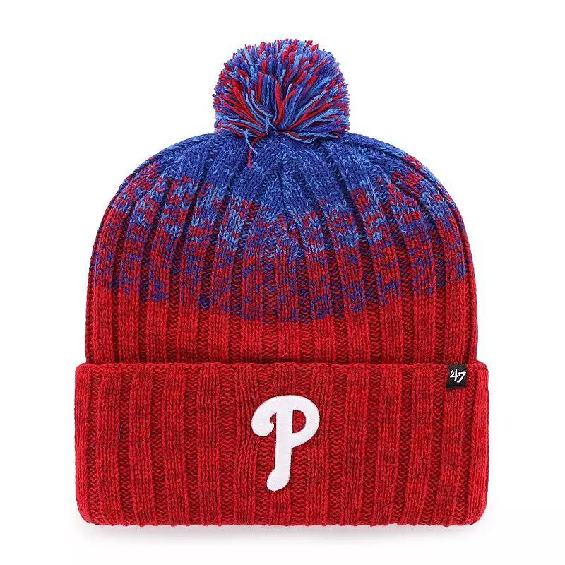 Mens 47 Philadelphia Phillies Cascade Cuffed Knit Hat with Pom Product Image