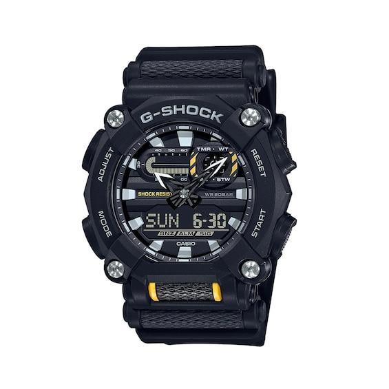 Men's Casio G-Shock Classic Interchangeable Black Strap Watch with Black Dial (Model: Ga900-1A) Product Image