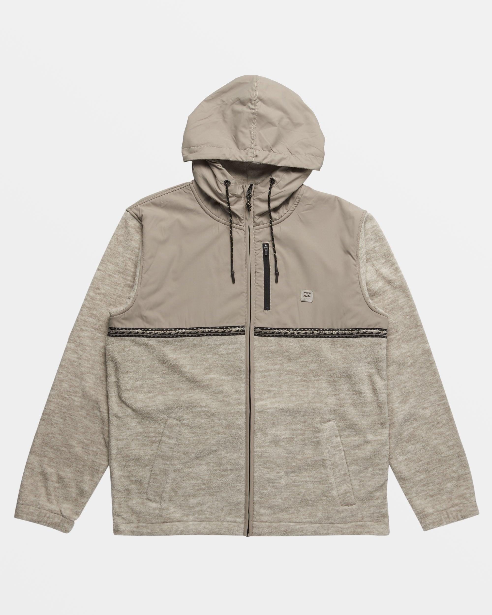 Boundary Lite Zip Hoodie - Oatmeal Heather Male Product Image