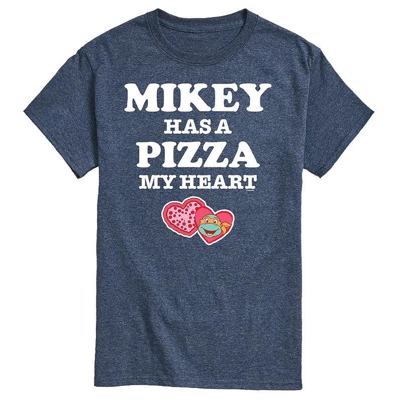 Mens TMNT Pizza My Heart Mikey Tee Product Image