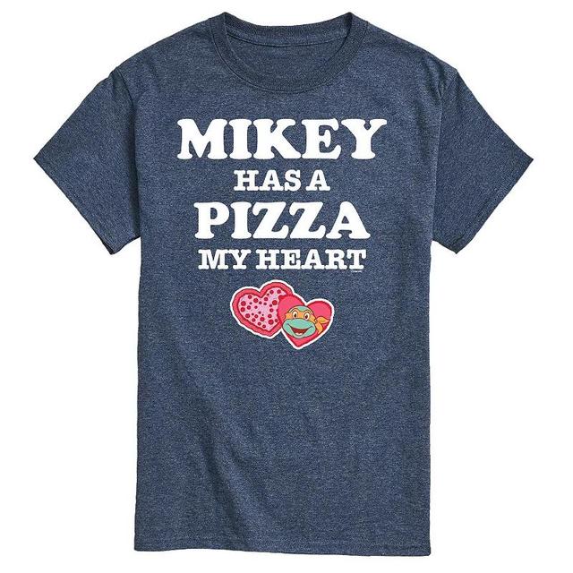 Mens TMNT Pizza My Heart Mikey Tee Product Image