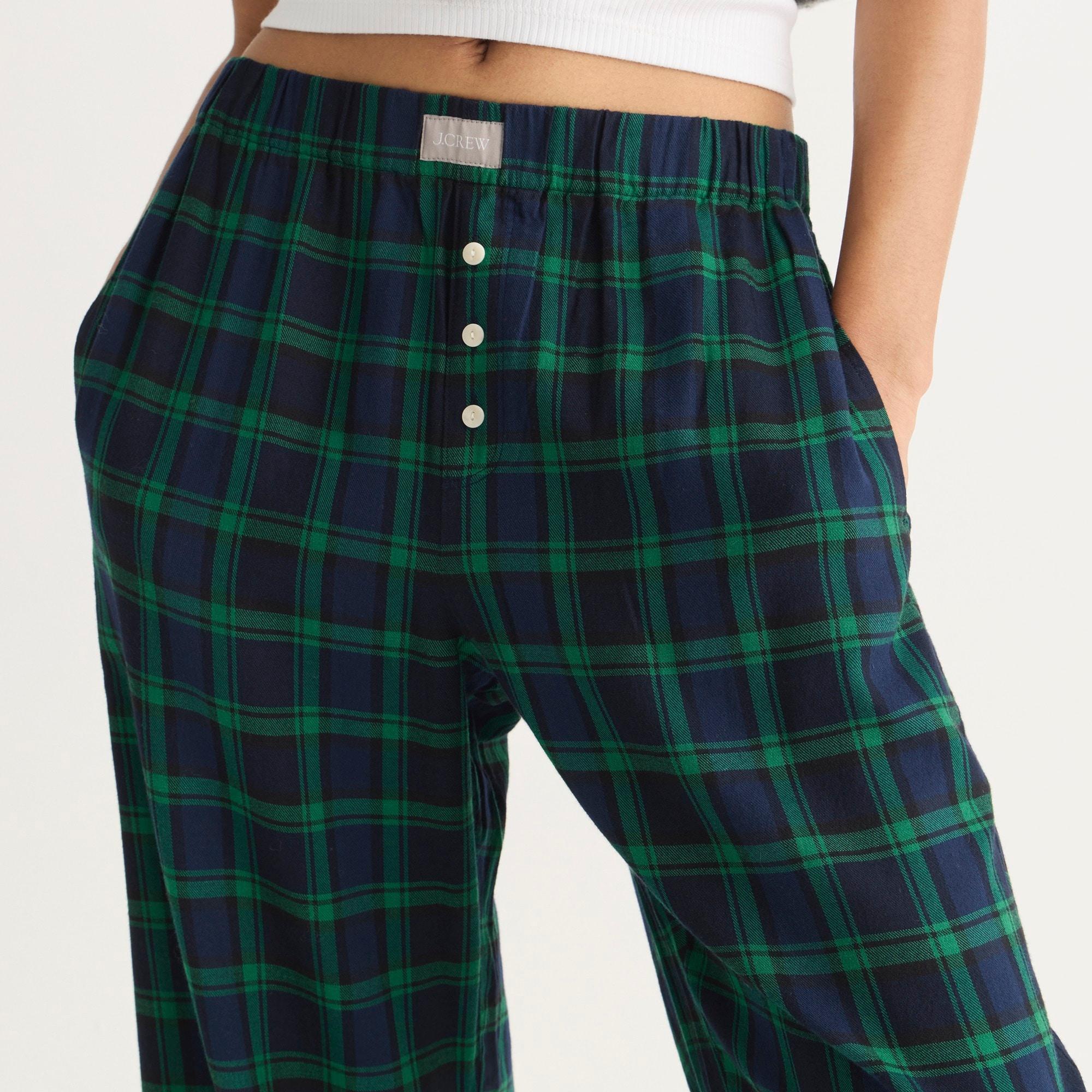 Flannel pajama pant in Black Watch tartan Product Image