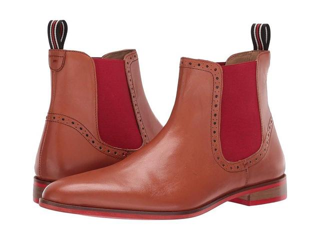 Carlos by Carlos Santana Mantra Chelsea Boot (Cognac Calfskin Leather) Men's Shoes Product Image