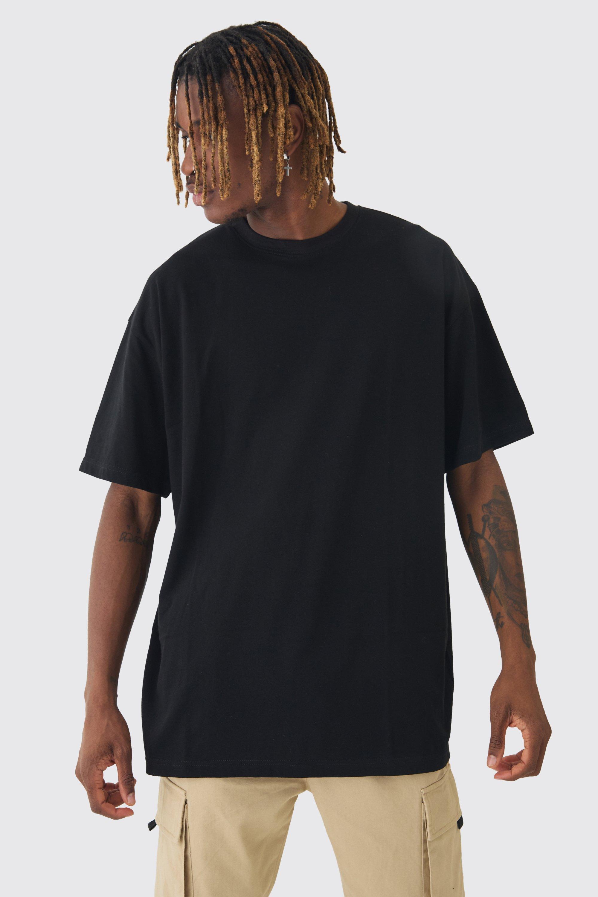 Tall 2 Pack Oversized T-shirt | boohooMAN USA Product Image