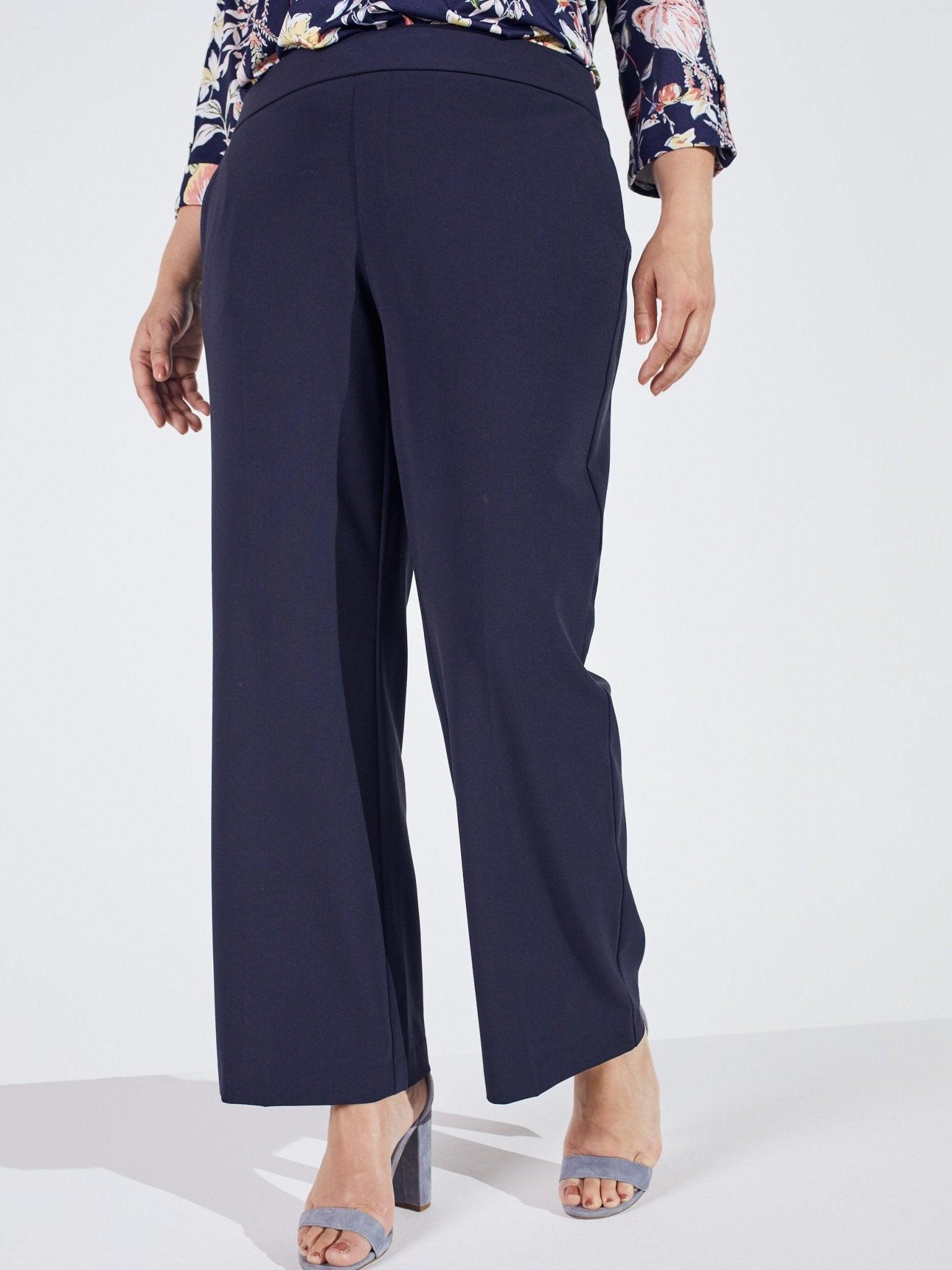 Roz & Ali Secret Agent Slight Bootcut Pants - Plus Product Image