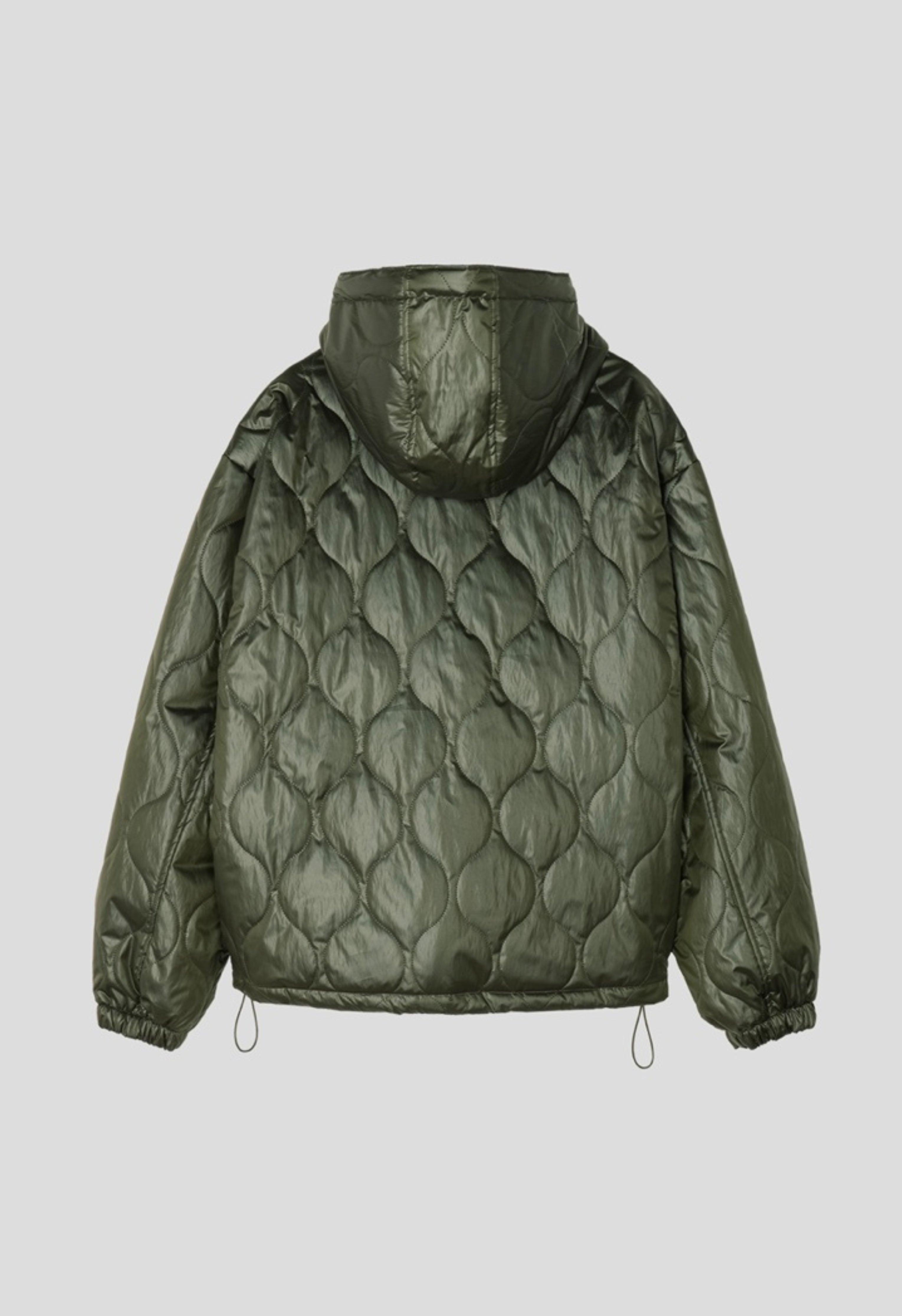 Puffer Coat Green Product Image