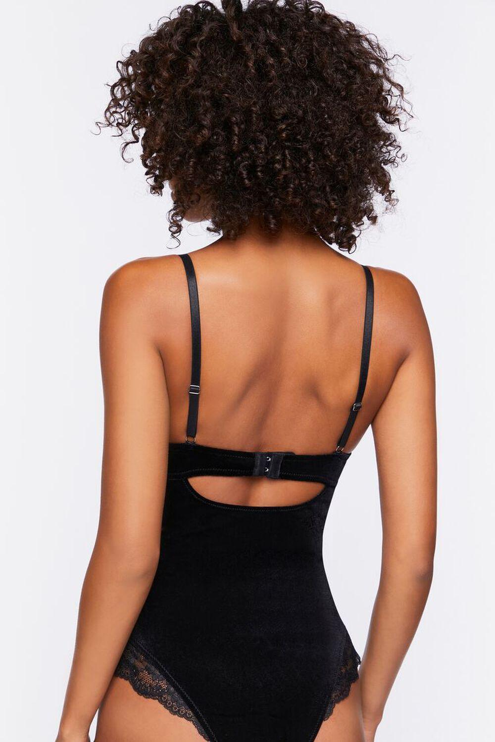 Velvet Lingerie Bodysuit | Forever 21 Product Image