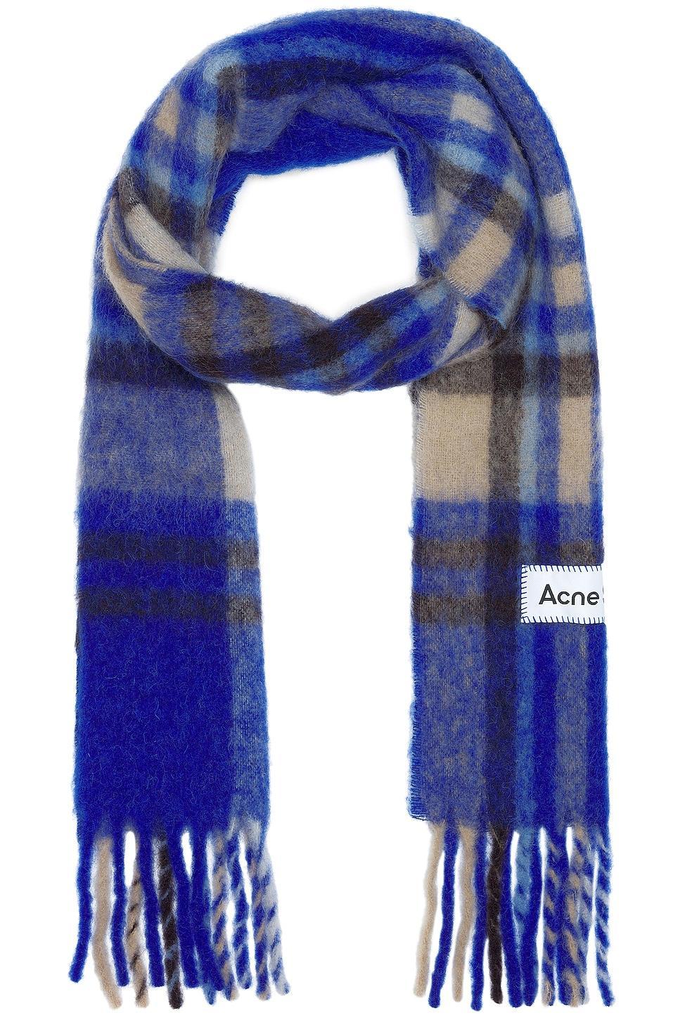 Acne Studios Scarf Blue.. Product Image