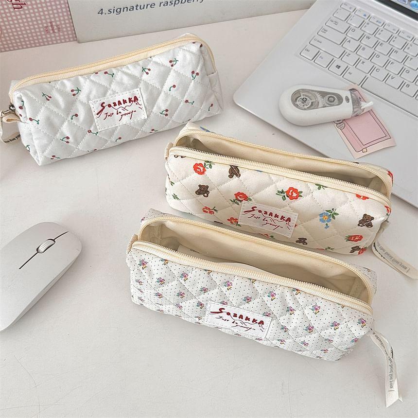 Lettering Tag Cosmetic Pouch Product Image