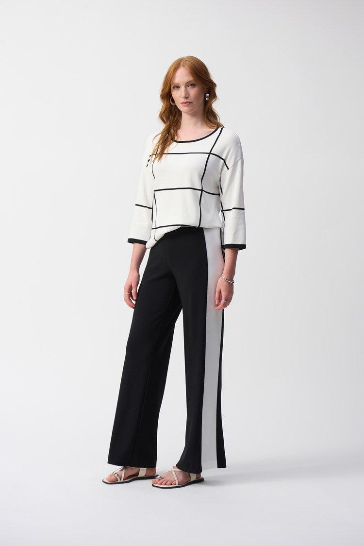 Silky Knit Wide-Leg Pull-On Pants Product Image