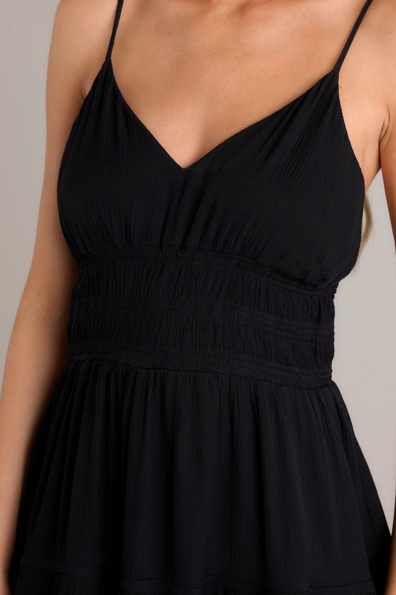 Skyline Grace Black Maxi Dress Product Image