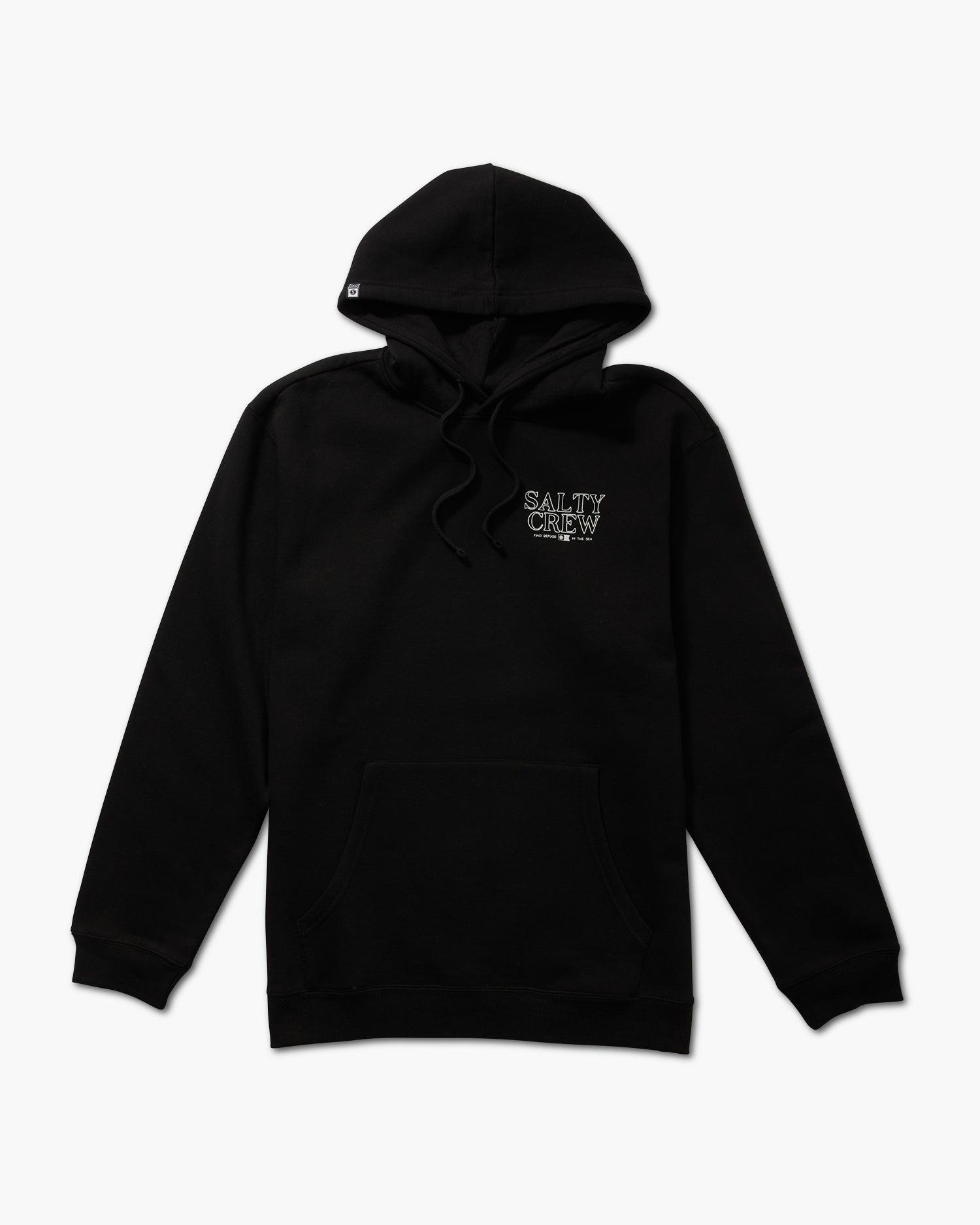 Brother Bruce Fleece Hoodie - Black Male Product Image