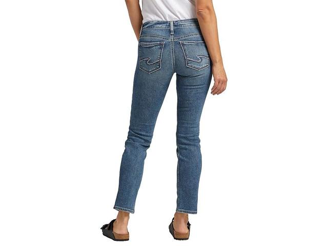 Silver Jeans Co. Britt Low Rise Straight Leg Jeans L90410EPX316 (Indigo) Women's Jeans Product Image