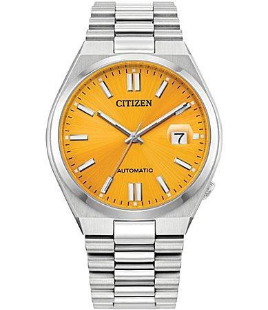 Citizen Mens Tsuyosa Automatic Stainless Steel Bracelet Watch 40mm - Silver-tone Product Image