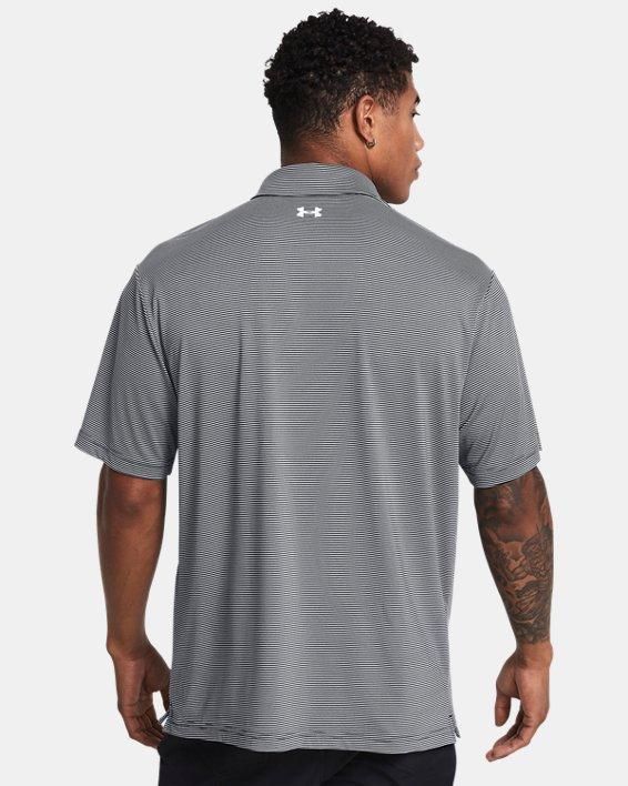 Men's UA Tee To Green Collegiate Bridge Stripe Polo Product Image