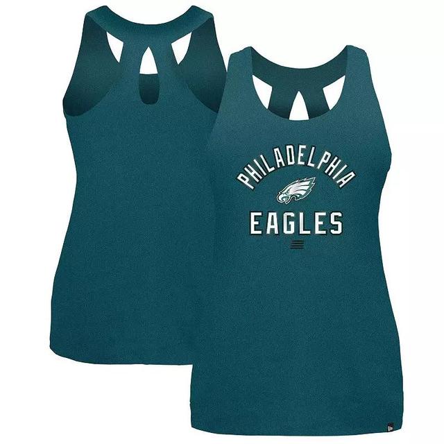 Womens New Era Midnight Philadelphia Eagles 2024 NFL Training Camp Tank Top Product Image