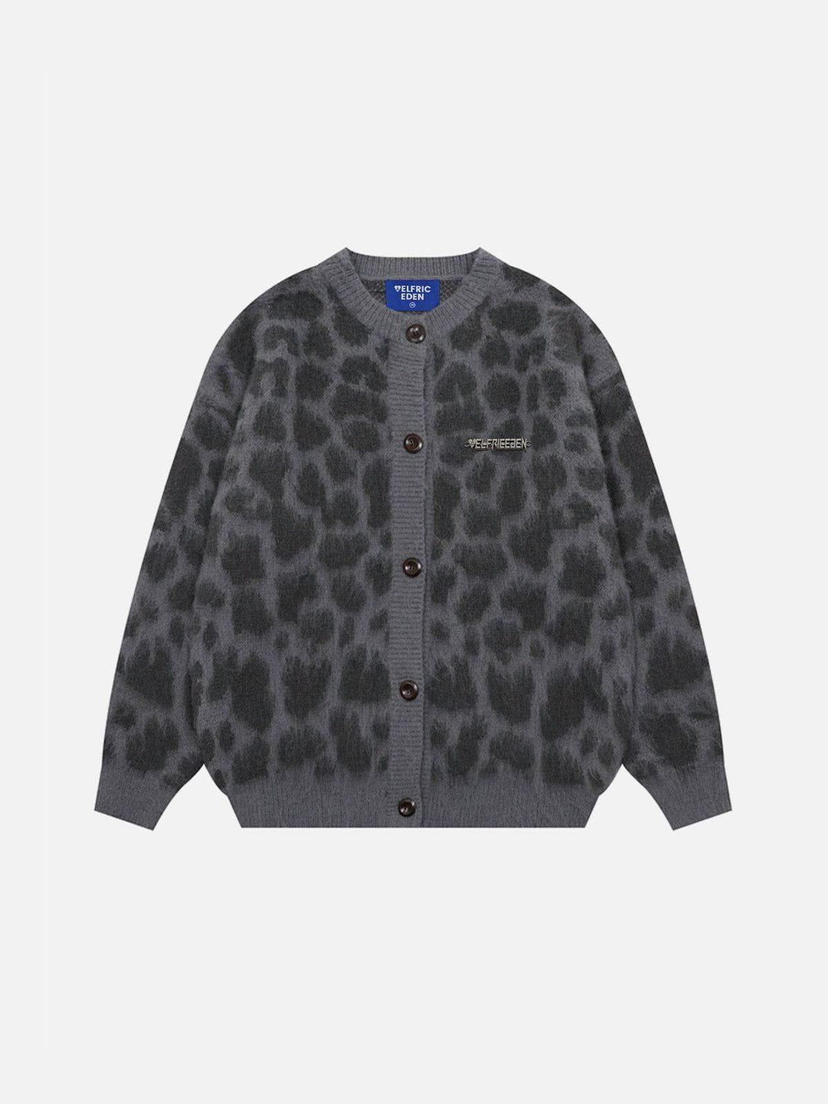 Aelfric Eden Leopard Print Cardigan Product Image