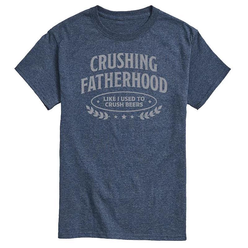 Mens Crushing Fatherhood Graphic Tee Product Image