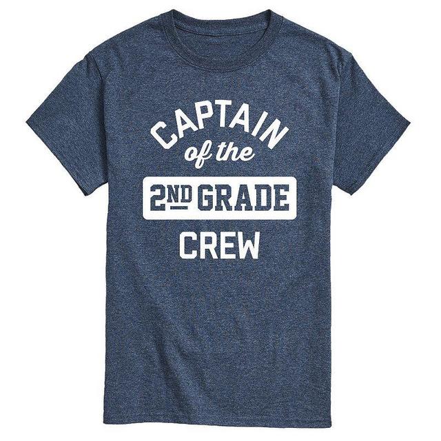 Mens Captain of 2nd Grade Crew Tee Product Image