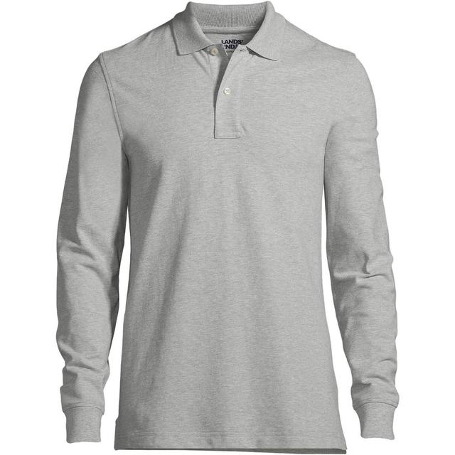 Mens Lands End Comfort First Mesh Polo White Product Image