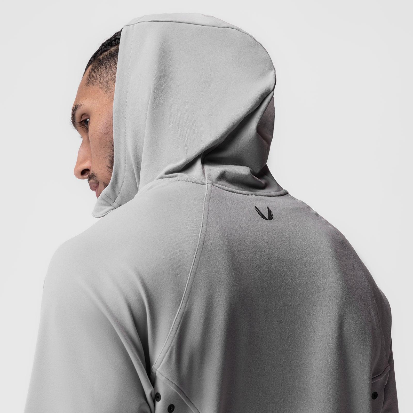 0943. Performance Fleece Zip Hoodie - Slate Grey Product Image