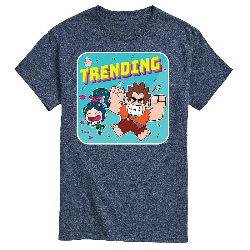 Disneys Wreck It Ralph Big & Tall Trending Graphic Tee, Mens Product Image