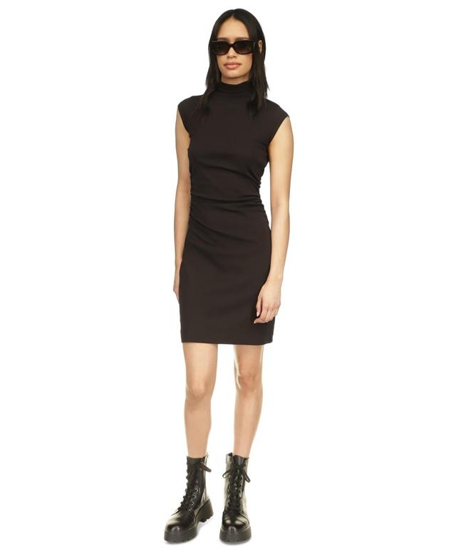 Michael Michael Kors Womens Funnel-Neck Dress Product Image