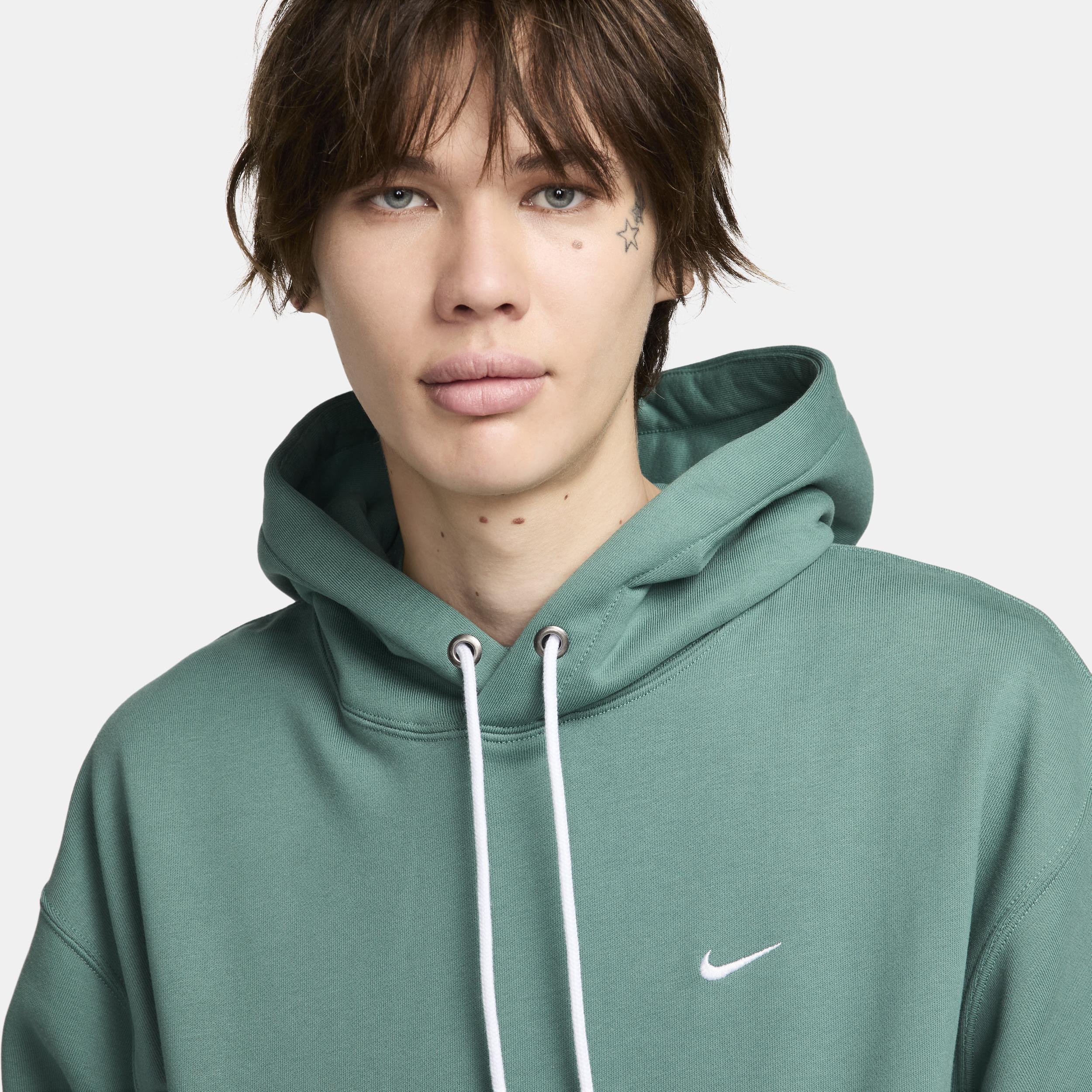 Nike Men's Solo Swoosh Fleece Pullover Hoodie Product Image