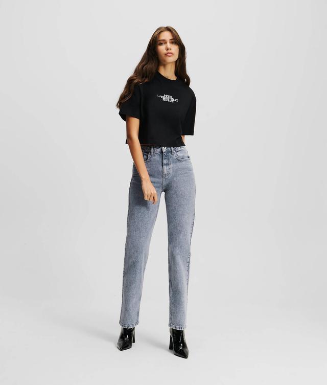 KLJ HIGH-RISE STRAIGHT JEANS Product Image