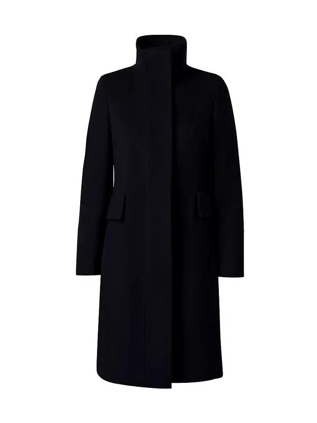 Long Wool-Blend Coat Product Image