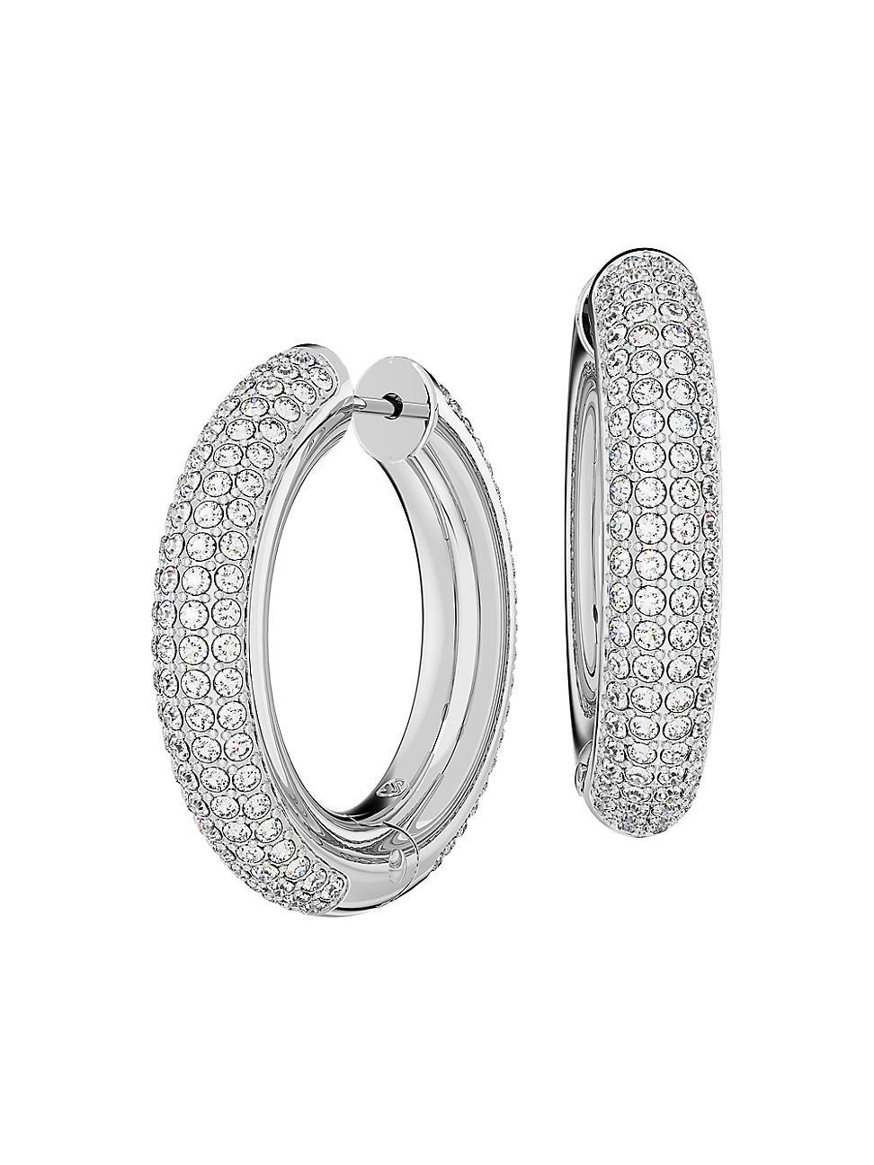 Swarovski Dextera Crystal Hoop Earrings Product Image