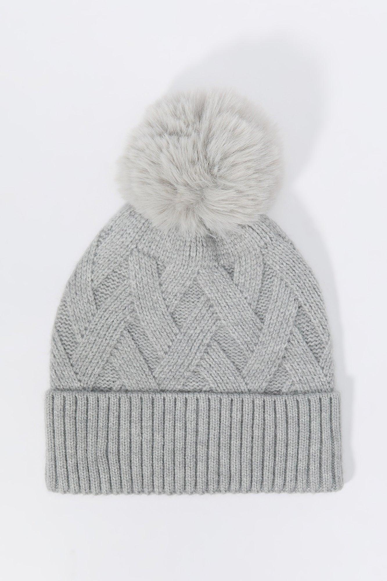 Cable Knit Beanie Female Product Image