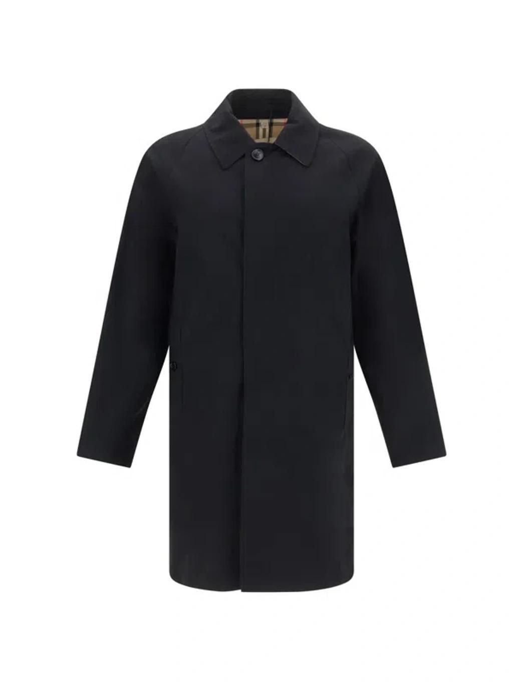 BURBERRY Camden Coat In Black Product Image