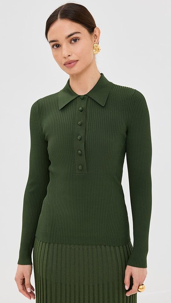 Zimmermann Polo Top | Shopbop Product Image