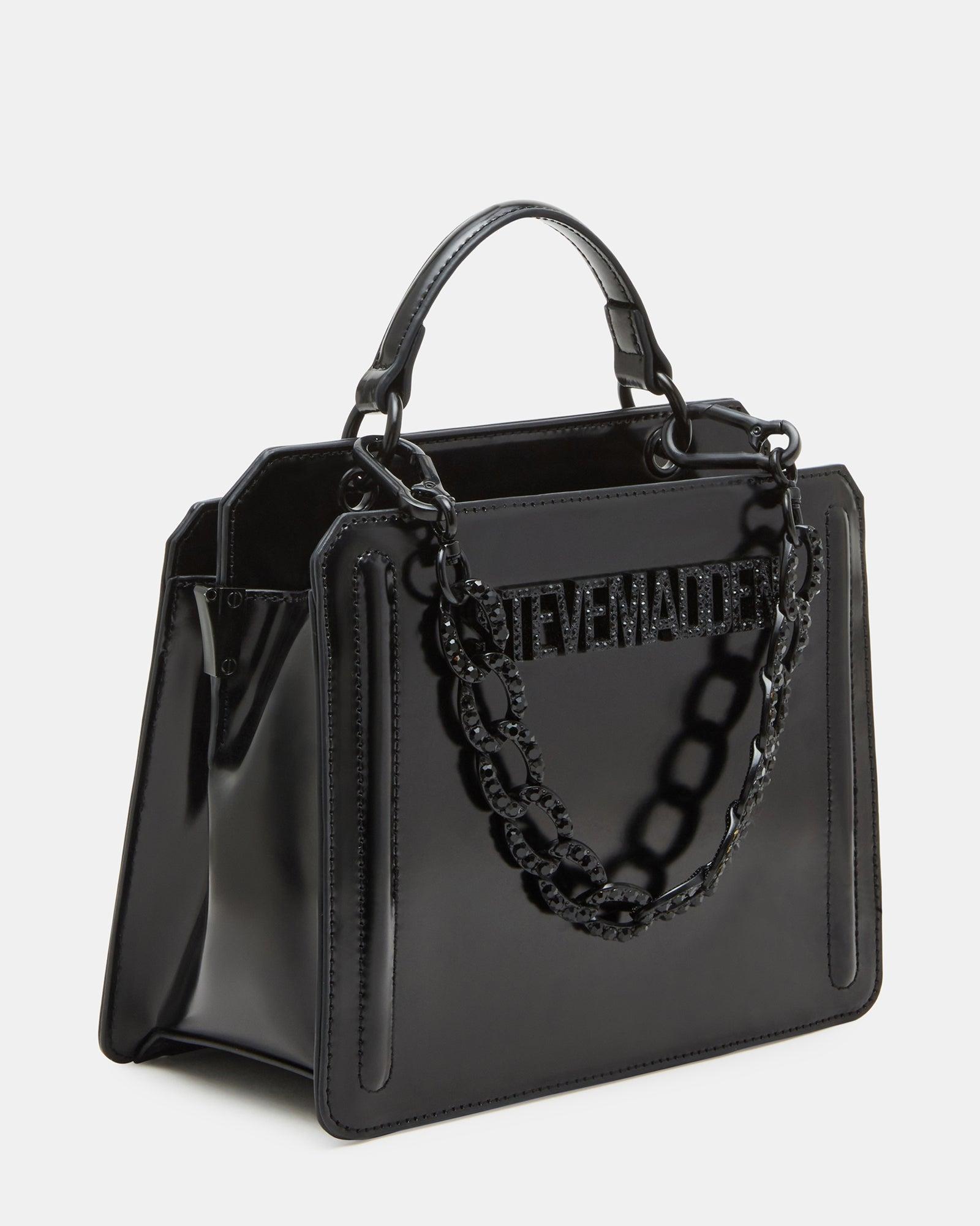 EVELYN BAG BLACK RHINESTONES Female Product Image