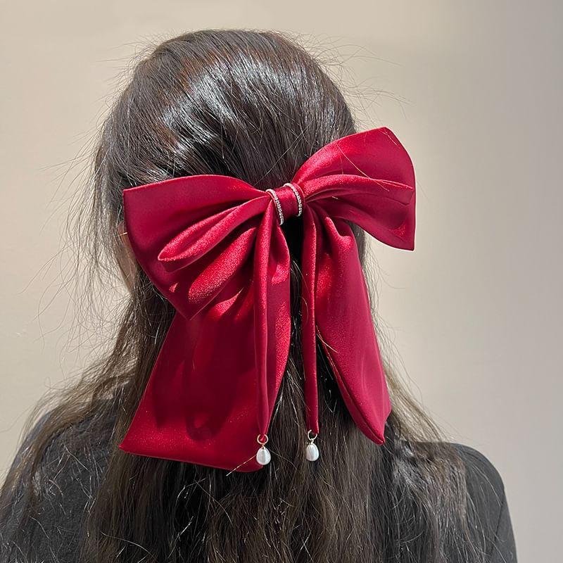 Bow Fabric Hair Clip (Various Designs) Product Image