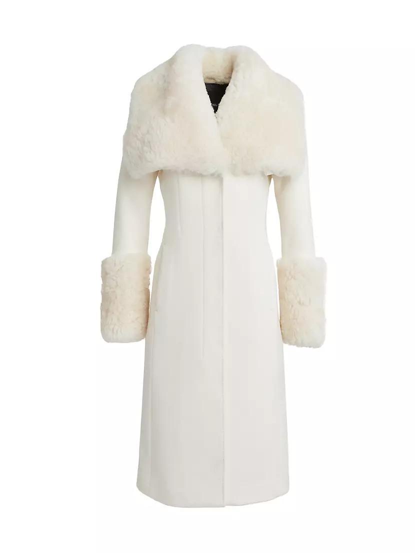 Athena Shearling Long Coat Product Image