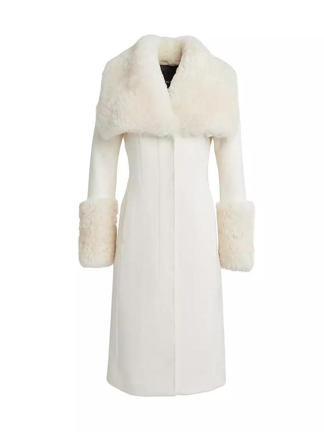 Athena Shearling Long Coat Product Image