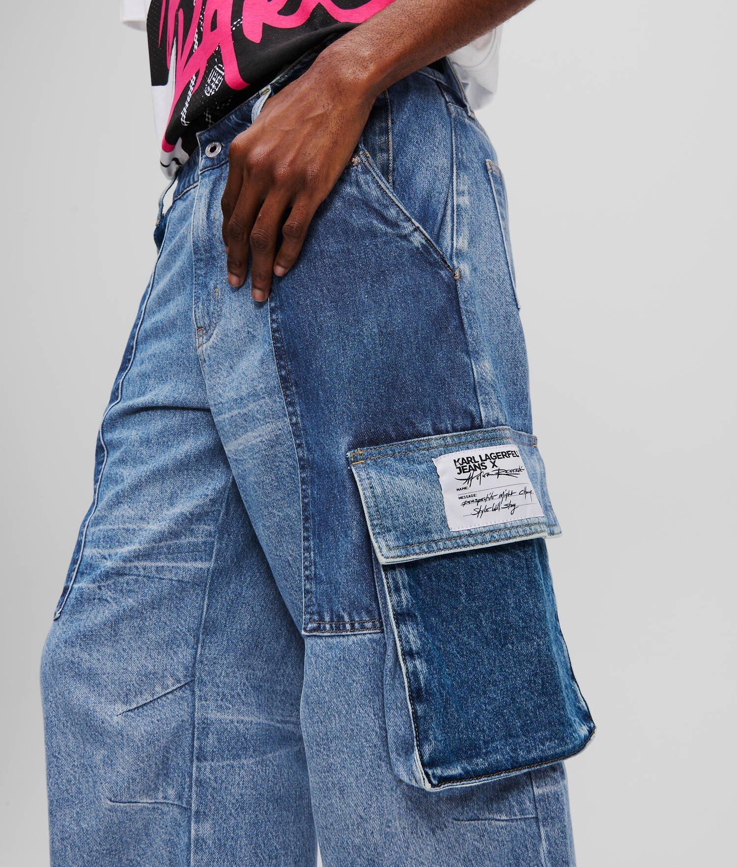 KLJ X ATELIER RESERVÉ BAGGY DENIM PANTS Product Image