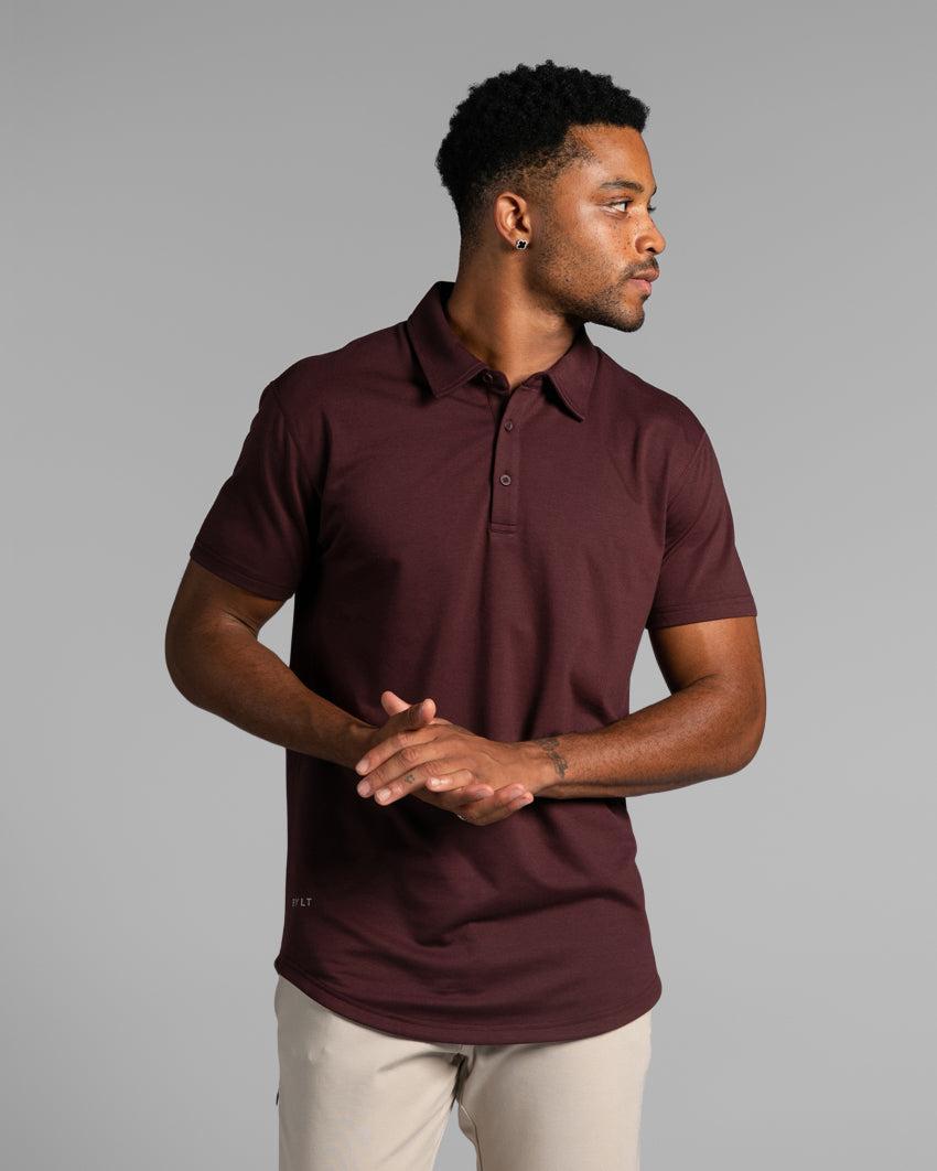 Drop-Cut Polo: BYLT Signature Product Image