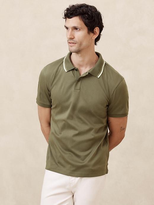 Slim Luxe Touch Polo Product Image