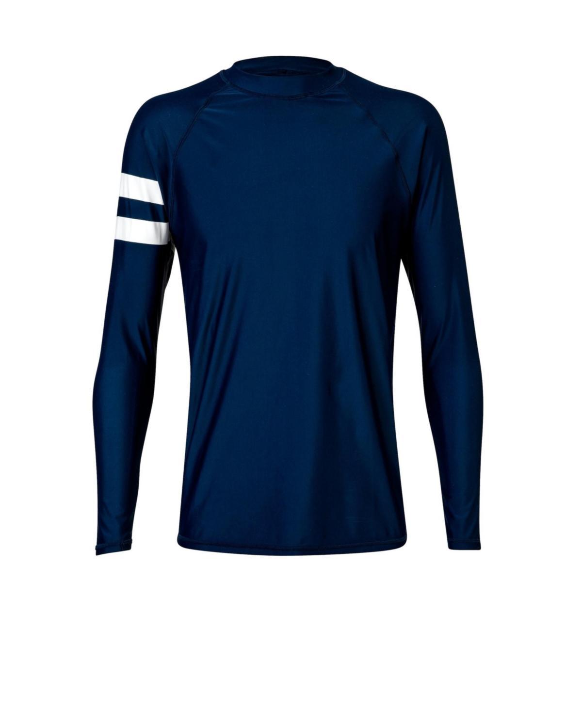 Mens Navy Arm Band Ls Rash Top Product Image