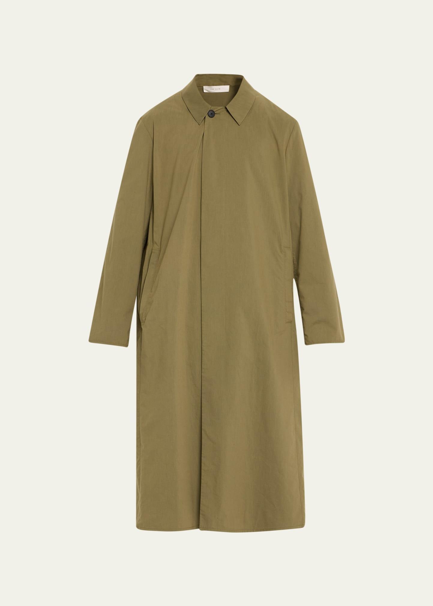 Mens Erwin Long Trench Coat Product Image