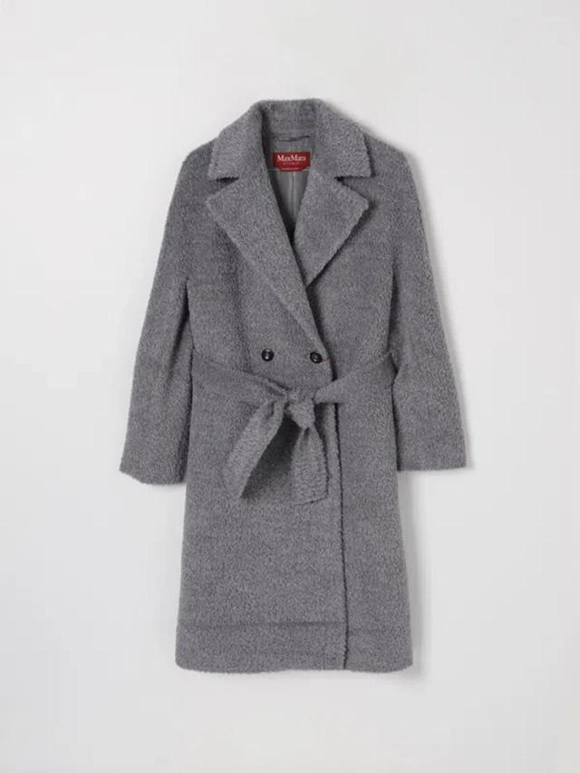 MAX MARA Studio Coat Woman Grey Women In Gray Product Image