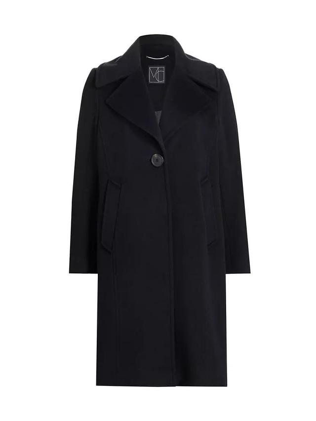 Womens Jess Wide-Collar Wool Coat Product Image