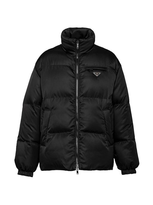 Mens Medium-Length Re-Nylon Down Jacket Product Image