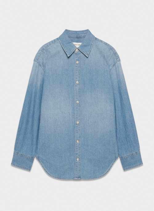 the 90s classic denim shirt Product Image