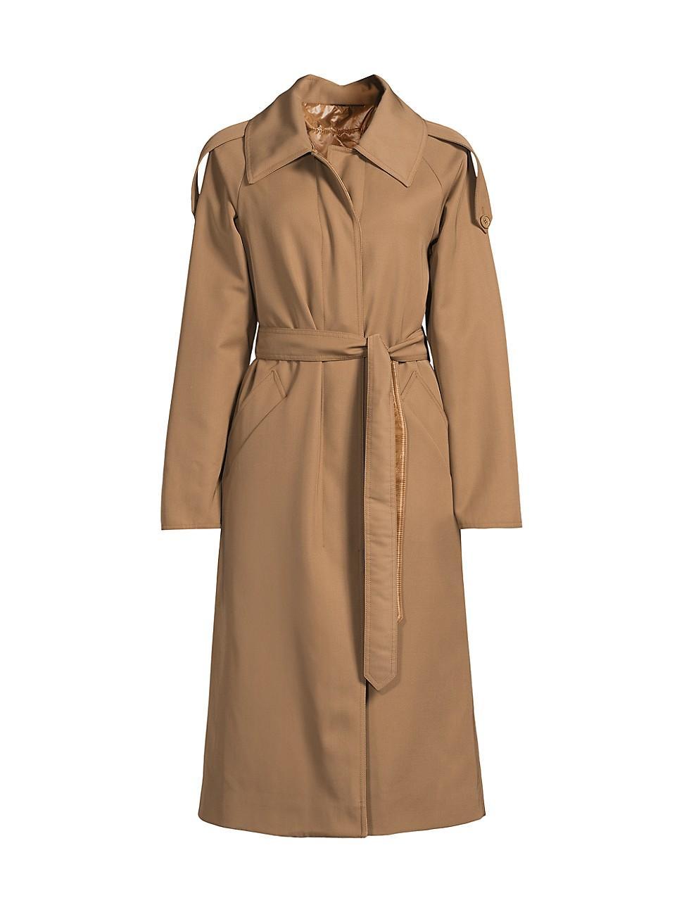 Womens Reversible Belted Trench Coat product image