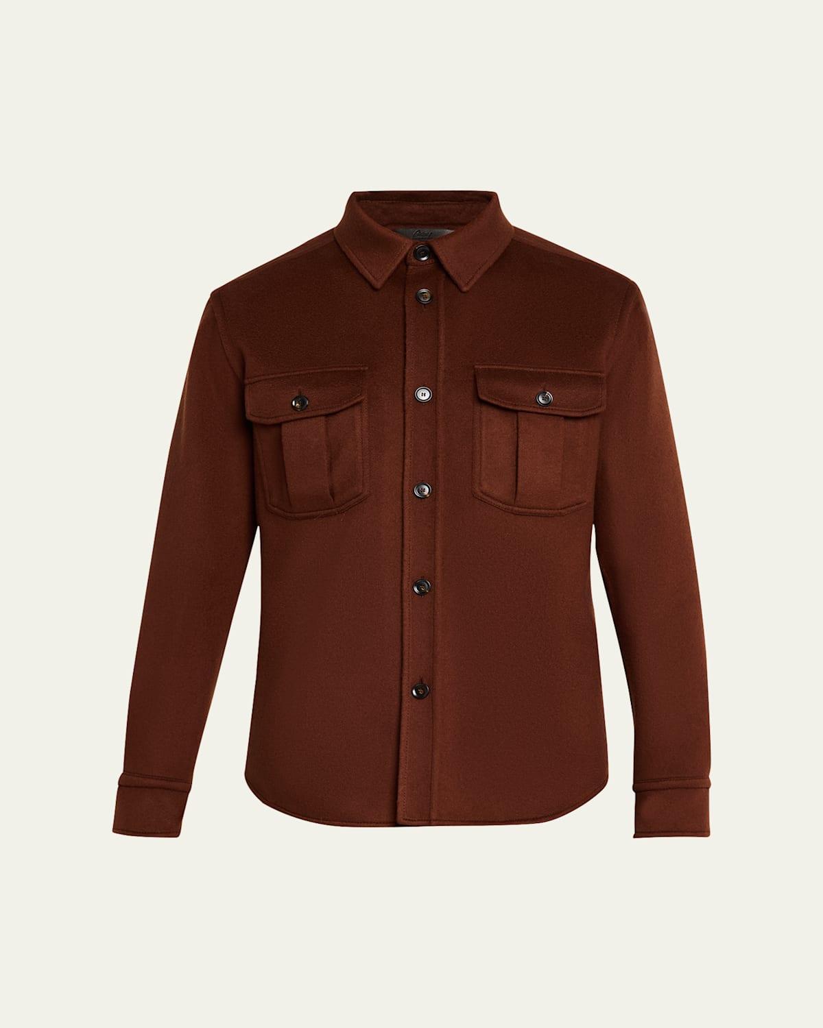 Men's Wool-Cashmere Overshirt Product Image