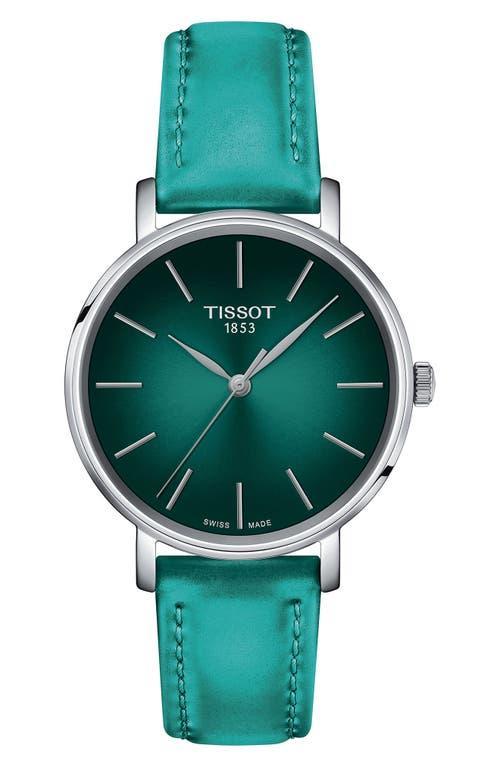 Tissot Everytime Leather Strap Watch, 34mm Product Image